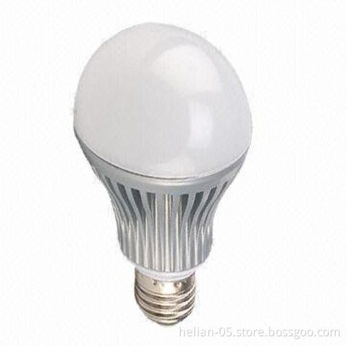 High brightness E27 5W LED bulb, CE certified, RoHS Directive-compliant